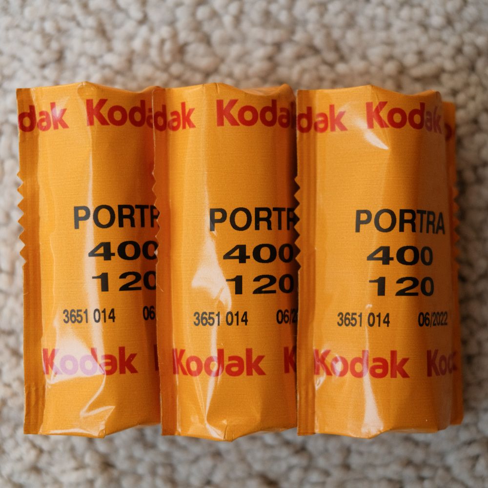 Kodak Portra 400 120 Film