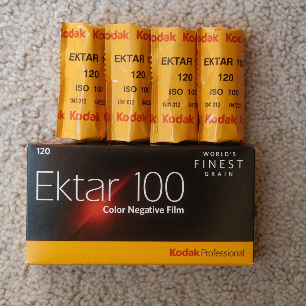 Kodak Ektar 100 120 Film