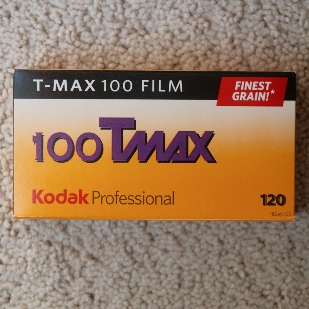 Kodak Tmax 100 120 Film