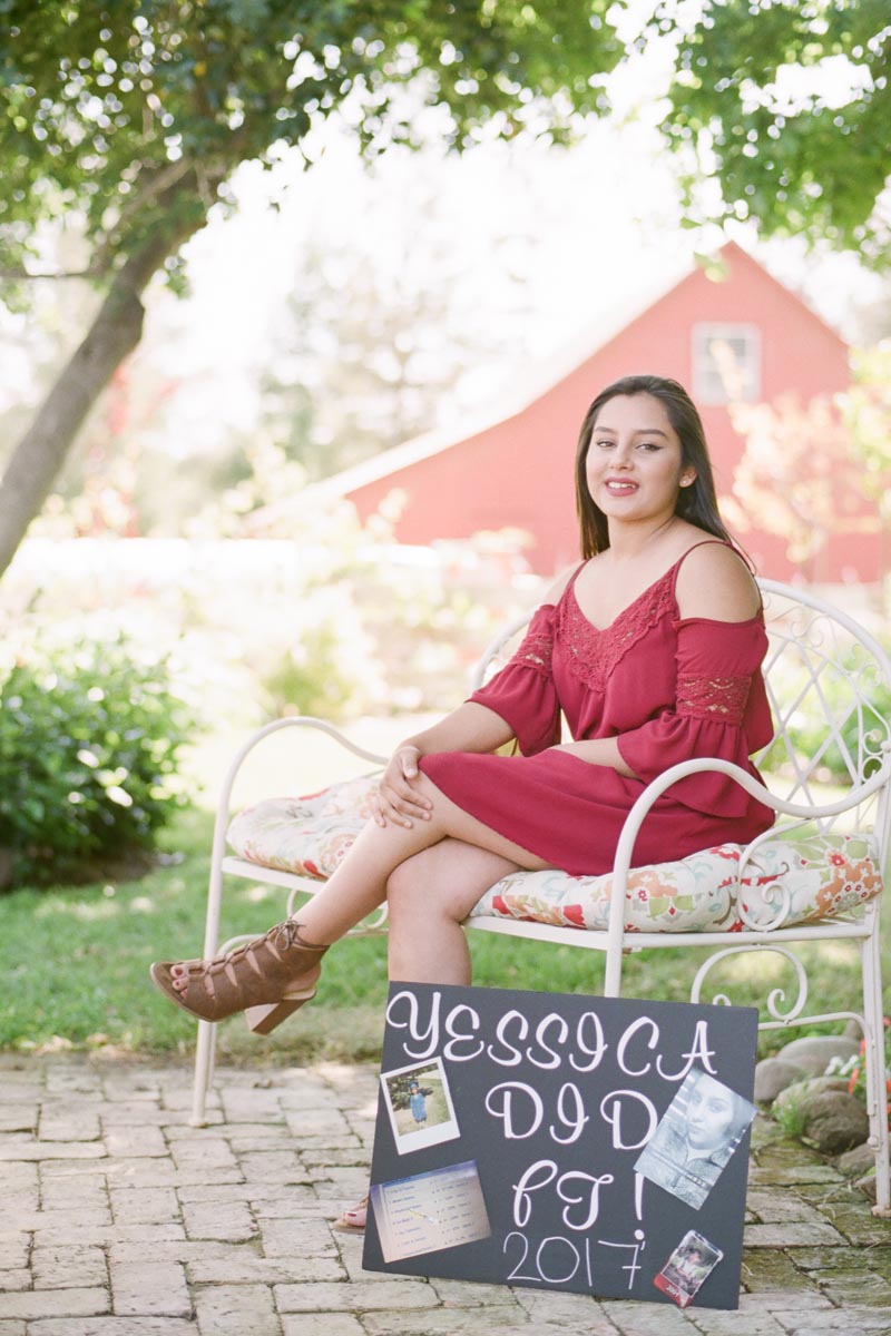 High School Senior Photos with Yessica in Vacaville CA